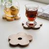 Posavasos Japoneses, Posavasos para Té, Manteles Aislantes, Manteles Individuales de Madera Maciza, Posavasos para Café, Posavasos de Haya, Posavasos de Madera Lindos