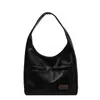 Bolsa de Grande Capacidade para Mulheres 2023 Nova Bolsa de Ombro Moda Feminina Couro Macio Bolsa Tote para o Dia a Dia Bolsa Escolar para Estudante Universitário