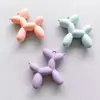 Colgante Llavero Perro Bola Acrílica Hebilla Puerta Amor Perro Burbuja Cabeza Maleta Auriculares Funda Teléfono Decoración Colgante