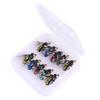 Anzol de Mosca Biônico Anzol de Mosca Modificado Isca para Mosca Isca para Mosquito Equipamento de Pesca Micro Conjunto de Moscas Pequenas Isca Frete Grátis