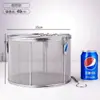 Cesta para Salmuera de Acero Inoxidable con Malla Fina, Cesta Perforada para Ingredientes de Salmuera, Cesta para Filtrar Residuos, Bola para Condimentar para Sopa de Pescado y Hot Pot