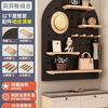 Estantería de pared para equipo deportivo de yoga en casa, tablero de cueva de madera maciza para fitness, estante de almacenamiento en pared