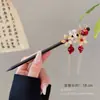 Nuevo Pasador de Borla Antigua Estilo Chino, Pequeño Regalo para Fiestas en el Jardín, Accesorio para el Cabello Hanfu de Primavera y Verano, Pasador de Aleación Floral Estilo Chino