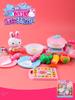 Conejo Rosa de Una Palabra Cocina Refrigerador Mini Tocador Fiesta de Pasteles Simulación Herramientas Médicas Juguetes de Juego en Casa para Niñas