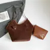Bolsa Tote Coreana de Gran Capacidad para Mujer 2025 Otoño Nuevo Estilo Retro Moda Bolso de Hombro Nicho Bolsa Grande para Mujer