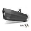 Tubo de Escape Modificado Universal para Motocicleta de 51 mm Acero Inoxidable Fibra de Carbono Cola Ninja 400 650