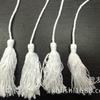 Acessórios para Vestuário Algodão Comum Preto Branco Fileira de Franjas Bigode Espiga Pendurada Cortina Artesanato DIY Ponto de Espiga Pendurado