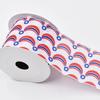 Fábrica en stock venta al por mayor transfronteriza Amazon wish Día de la Independencia Americana cinta decorativa borde torturado cinta de regalo