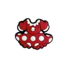 [Mickey] sapatos de buraco sapatos de flor fivela PVC borracha macia acessórios acessórios para sapatos fivela de sapato de buraco