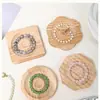 Herramientas para hacer bisutería diseño de joyería bandeja creativa bandeja de exhibición de joyería de madera maciza bandeja de almacenamiento soporte de exhibición para bisutería