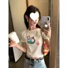 [Em Estoque] Camiseta Estampada Tamanho Pequeno Série Elfo Cavalo Fantasma Vc Sereia & Pequeno Monstro
