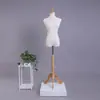 Loja de Roupas Adereços de Manequim Manequim Feminino de Corpo Inteiro para Vitrine Suporte de Exibição para Roupas Femininas Vestido de Noiva Base de Madeira Opcional
