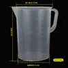 Taza medidora de plástico con escala, Taza para té con leche de cocina, 100 ml, 500 ml, 1000 ml, 3000 ml, 5000 ml