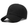Gorra de béisbol de verano para mujer, estilo coreano, con visera negra y letra B pequeña, para exteriores, para el sol