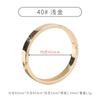 Venta al por mayor de fábrica anillo de calendario metálico de abrir y cerrar anillo de calendario calendario de berro con anillo de calendario hebilla de hoja suelta se puede configurar