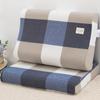 Funda de Almohada de Algodón Lavado con Látex 40X60 Par de Fundas Protectoras para Almohada Viscoelástica 30X50 Funda de Almohada Especial para Niños