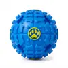 Pelota para Mascotas con Huella de Pata de Caucho Ecológico, Juguete Duradero para Masticar Perros, Pelota de Entrenamiento para Limpieza Dental y Alivio del Aburrimiento, Personalizable