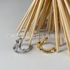 Nicho de latão banhado a ouro 18K design original Anel aberto em forma de espinho Anel de estilo INS europeu e americano R224158