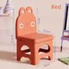 Silla Plegable de Plástico Portátil Pequeña para Niños con Dibujo de Conejo, Modelo Nuevo Transfronterizo, Silla de Hogar para Niños con Respaldo, Taburete Pequeño para Sala de Estar, Venta al por Mayor