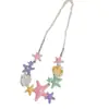 Collar de Concha y Estrella de Mar de Verano Gargantilla Estilo Marinero Nuevo Accesorio para Fotos de Vacaciones 2026 Accesorio Personalizado para la Clavícula