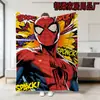 Comercio Exterior Amazon Venta al por Mayor Manta de Franela Spider-Man Manta con Estampado de Avengers Manta para Siesta Cubierta de Sofá