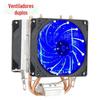 Wanjiafeng Wolf tubo de cobre duplo CPU radiador 9 cm tubo de calor duplo ultra-silencioso ventilador da CPU do computador desktop