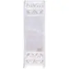 Acrílico Fluxo Casca de Cânhamo Estilo Antigo Janela Florida Leque em Forma de Casca de Cânhamo Fluxo Casca de Cânhamo DIY Lousa de Mahjong com Areia Movediça