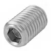 Tornillos de cabeza avellanada 201 de acero inoxidable, tornillos de máquina de hexágono interior, tornillos prisioneros, tornillos prisioneros sin cabeza, M3, M4, M10