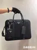 P Lada 2VE871 Maletín de Nylon para Hombre Bolso Cruzado al Hombro para Laptop Bolso de Tela Paracaídas para Negocios
