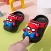 Novedad de Verano al por Mayor para Niños, Zapatos de Bebé para Casa y Exteriores, Playa, Sandalias de Dibujos Animados Cerradas en la Punta Anti-Pateaduras para Niños