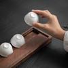 Estante de almacenamiento para tazas de té de nogal negro norteamericano, madera maciza, accesorios para ceremonia del té, juego de té para el hogar, kung fu, secado de tazas, almacenamiento de drenaje