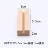 Soporte de Madera Maciza para Placas de Etiqueta-Placa de Etiqueta de Pie-Tablero de Exhibición de Precios para Panadería-Pastel Postre-Soporte de Madera Maciza-Etiqueta de Precio