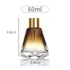 Botella difusora de aroma de diamante degradado de 60 ml, botella difusora de aceite esencial para el hogar de 200 ml, botella dispensadora de aroma pintada en spray engrosada