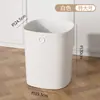 Venta al por mayor de fábrica anillo de presión libre nuevo cubo de basura para cocina, baño, dormitorio, sala de estar, dormitorio, oficina, hogar