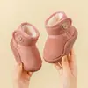 Zapatos de Nieve para Bebé 2025 Invierno Nuevos Zapatos de Algodón Suela Suave Zapatos para Bebé y Niño Pequeño Zapatos de Nieve para Exteriores Cálidos Entrega