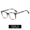 93396 TR gafas ultraligeras con montura negra para hombre, moda ins, adelgazantes para cara grande, grado ajustable, gafas para miopía con luz anti-azul, tendencia