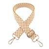 Nueva correa de hombro ancha bordada en jacquard de color, accesorios para bolsos de mujer, correa ajustable para hombro, bandolera, correa larga, reducción de carga