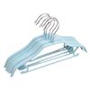 Percha creativa para ropa de niños color sólido plástico por inmersión percha sin costuras percha de almacenamiento para tienda de ropa percha para puesto venta al por mayor