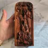 Token taoísta rayo madera de azufaifo personaje del Emperador de Jade token inferior token artesanías talladas a mano