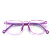 2233 nuevas gafas TR90 de color para niños, estudiantes de primaria, de dos colores, ligeras y suaves, con montura para miopía, para niños y niñas