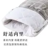 Guantes de cocina sencillos de algodón y lino para microondas, guantes de horno gruesos resistentes a altas temperaturas, guantes de horneado para el hogar, venta al por mayor desde el fabricante