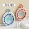 Tina Plegable para Bebé Anticaídas Lavabo para la Cara Bebé Portátil de Viaje Tina de Lavado Comprimida Tina de Lavado Engrosada para el Hogar