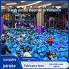 Parques de Trampolim Indoor para Adultos e Crianças, Instalações de Trampolim Grandes e Pequenas, Áreas de Brincadeira Grudentas, Equipamentos de Trampolim, Parques Infantis, Exportação de Parques de Diversão