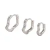 Brincos de Diamante Onda 2023 Nova Chegada Brincos Femininos Elegantes de Alto Nível Fivela de Orelha de Celebridade Brincos de Design de Nicho