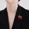 Hazte Rico Pronto, Broche Año Zodiacal Caballo, Pin Femenino de Alta Gama, Broche de Moda, Accesorio para Ropa, Regalo de Año Nuevo