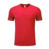Camiseta masculina e feminina de manga curta de secagem rápida para atividades ao ar livre, corrida, trabalho, fitness, treino, camiseta promocional, camiseta cultural, top esportivo