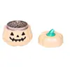 Moedor de Tabaco Cruzado Novo Formato de Abóbora de Halloween Dentes de Zinco Conjunto para Fumar Atacado