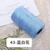 Fio de fita plana de algodão-linho mercerizado, fio oco, fio para bolsa de tecelagem artesanal, fio para chapéu de verão, fio para almofada, fio para sandália atacado