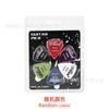 Palhetas de Guitarra 6 Pack Thin Guitar Pick para Guitarra Elétrica de Madeira Baixo Ukulele