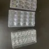 Caja de Embalaje Desechable Transparente con Nuevo Diseño para Macarons, Caja Exhibidora de Macarons